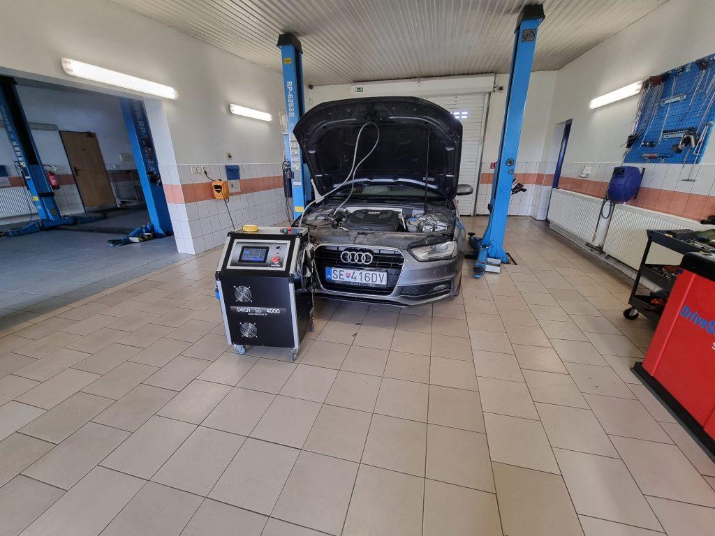 Čistenie DPF
